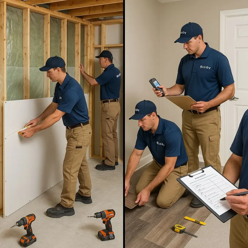 Repairs and Reconstruction process in Schoolcraft, MI